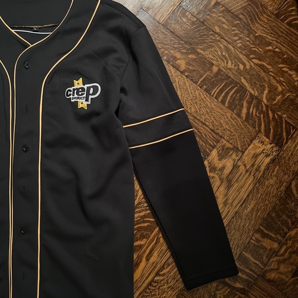 2 Official Men’s Crep Protect Team Jerseys Black Size Large. New. - Picture 5 of 9